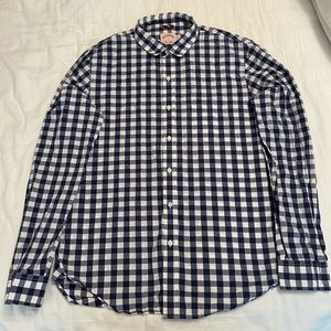Brooks Brothers gingham pattern button down